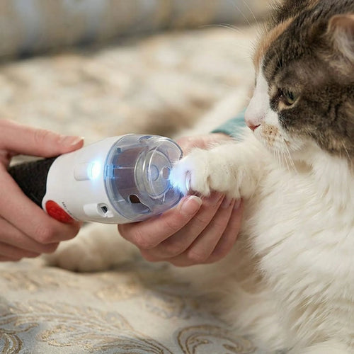 Pilă Electrică Paw Perfect pentru Unghii Câini și Pisici – 2 Viteze 7000-14000 RPM